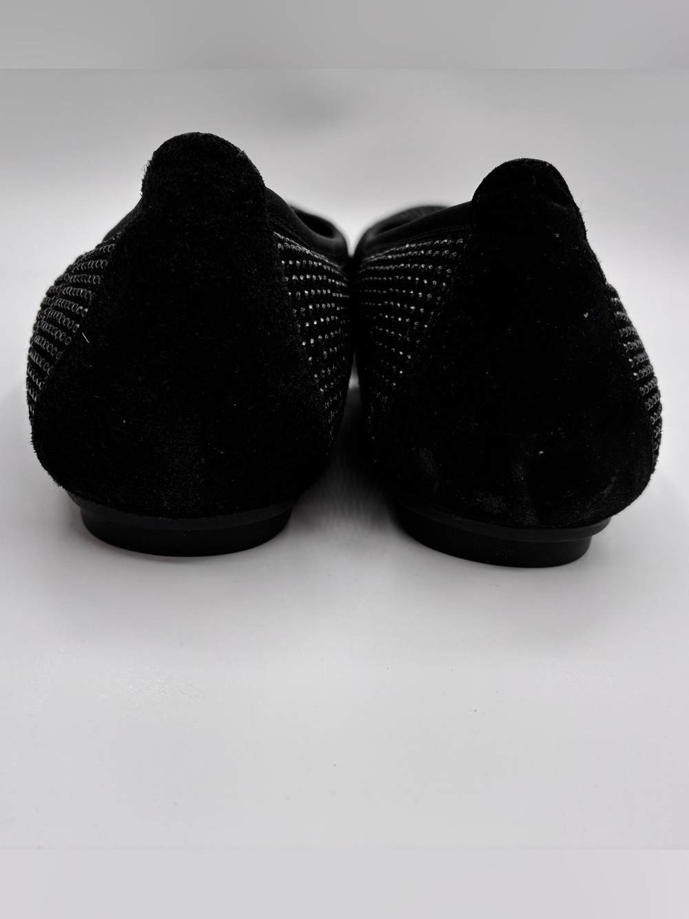 Vionic Spark Willow Ballet Flats, Black Crystal-Embellished Ballet Flats Sz 9 - Picture 11 of 13